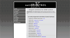 Desktop Screenshot of nativekontrol.com