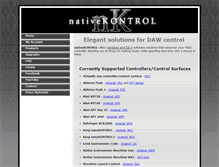 Tablet Screenshot of nativekontrol.com